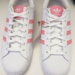 NWT Adidas SUPERSTAR  Mens sz9 & 10 1/2 Womens